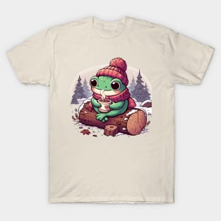 Hot Cocoa Frog T-Shirt